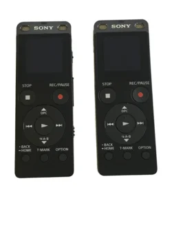 2 Specially Engineered Sony Digital Voice Recorders Package